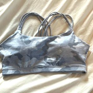 Medium gap Camo sports bra.
